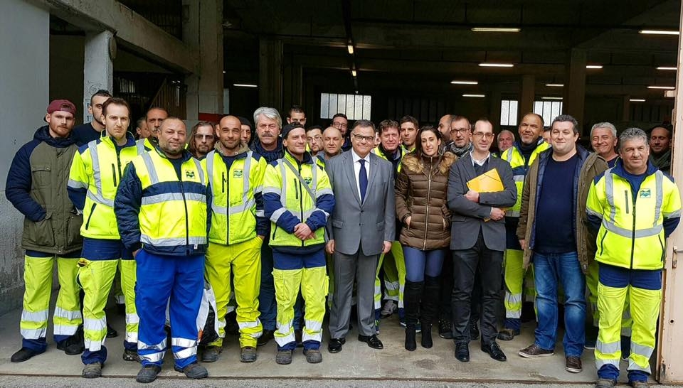 Tournée des centres opérationnels des OM à La Trinité et à Nice