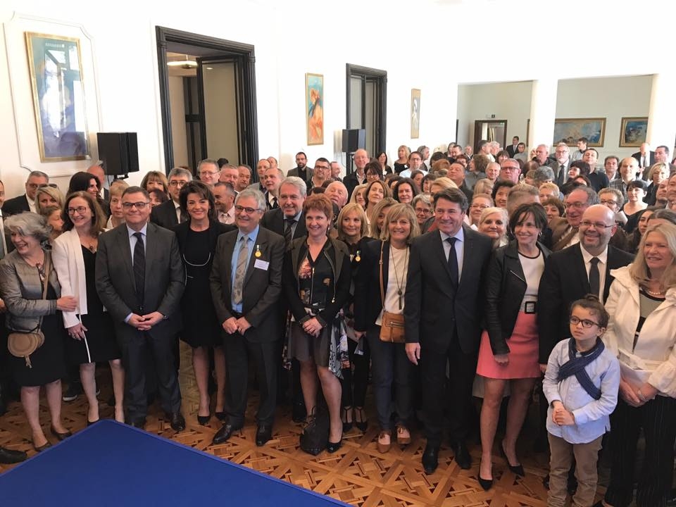 Remise de la médaille du travail aux agents de la ville de Nice et de la Métropole